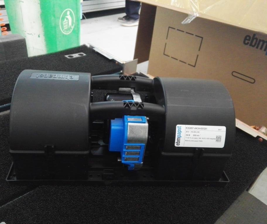 EBM papst Condenser Fan K3G097-AK34-65 